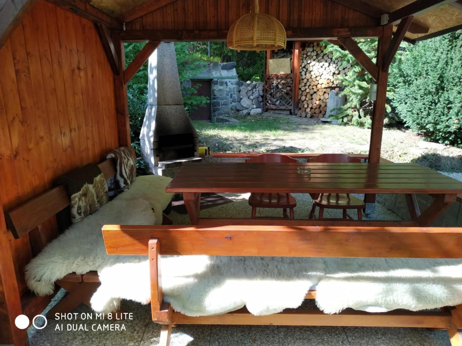 Chata Lazne Evzenie Klášterec nad Ohří Esterno foto