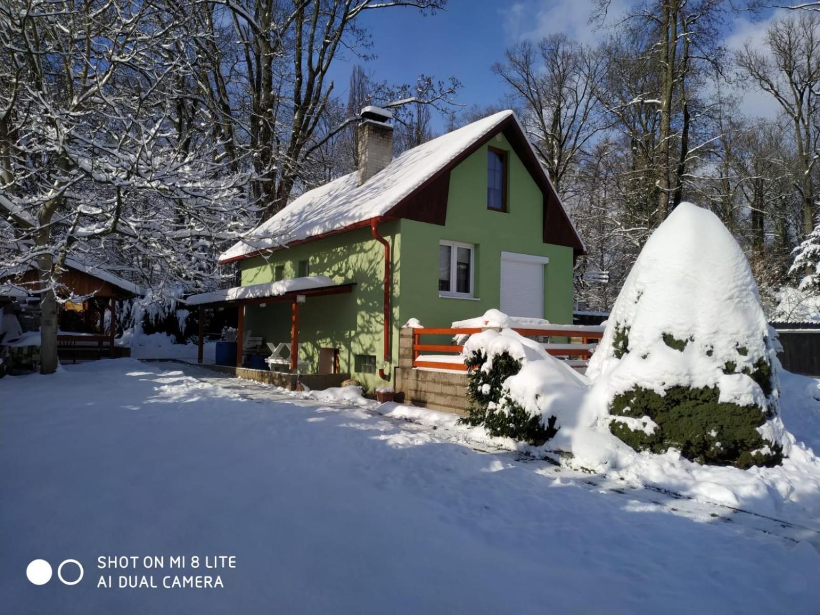 Chata Lazne Evzenie Klášterec nad Ohří Esterno foto